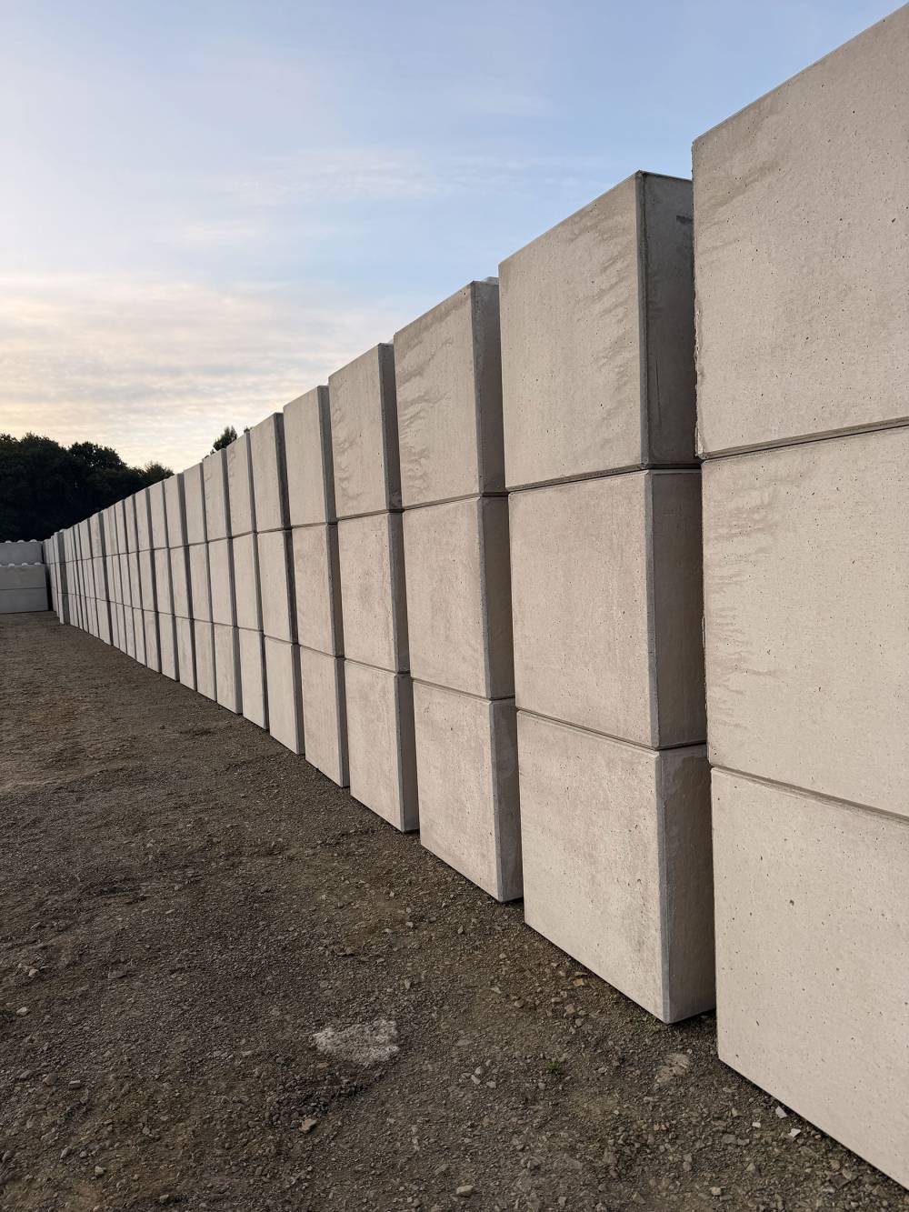 Bloc béton anti intrusion à Quessoy