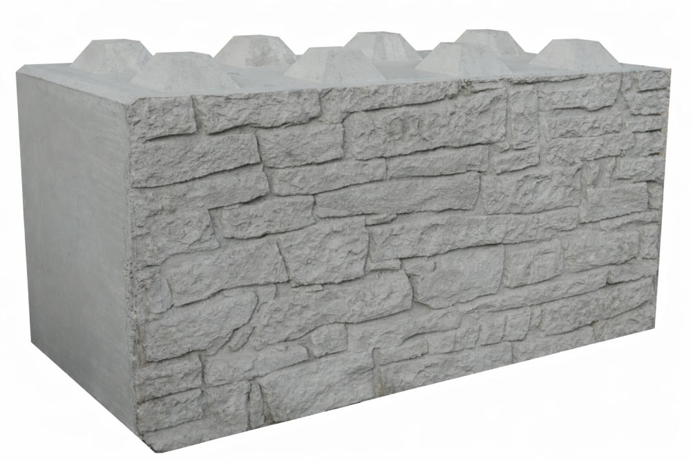 Bloc standard finition parement